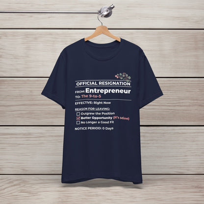 Official Resignation Tee