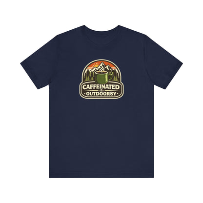 Caffeinated & Outdoorsy Unisex Tee