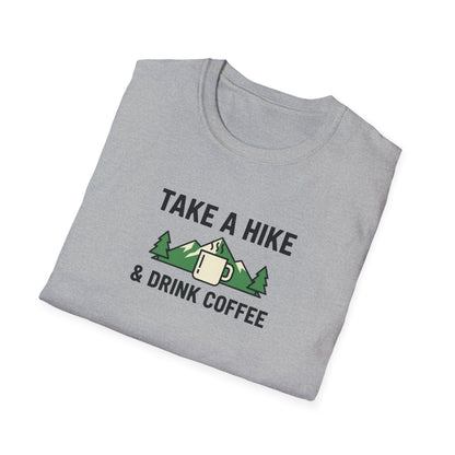 Take a Hike & Drink Coffee Unisex Tee