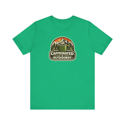 Caffeinated & Outdoorsy Unisex Tee