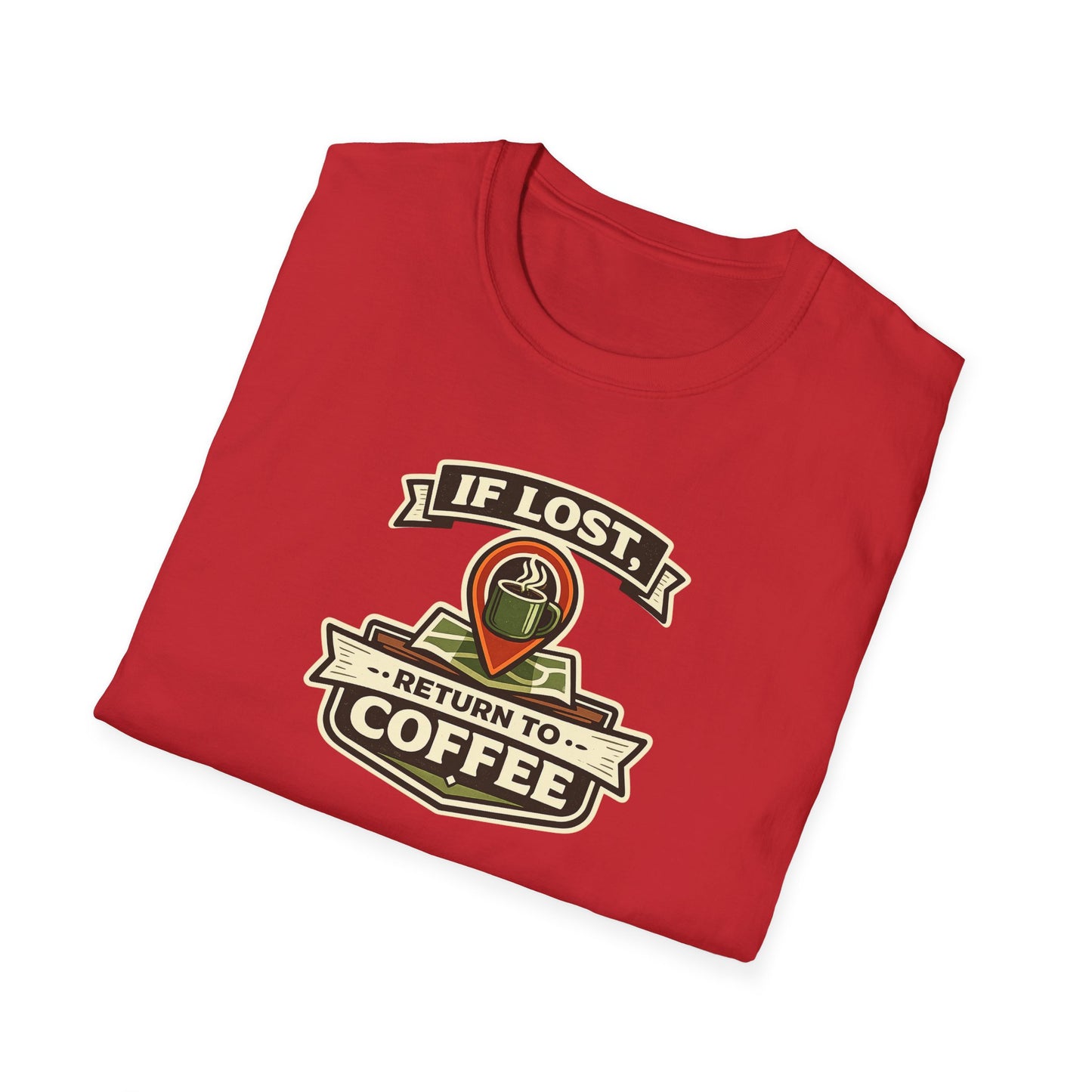 If Lost Return to Coffee Unisex Tee