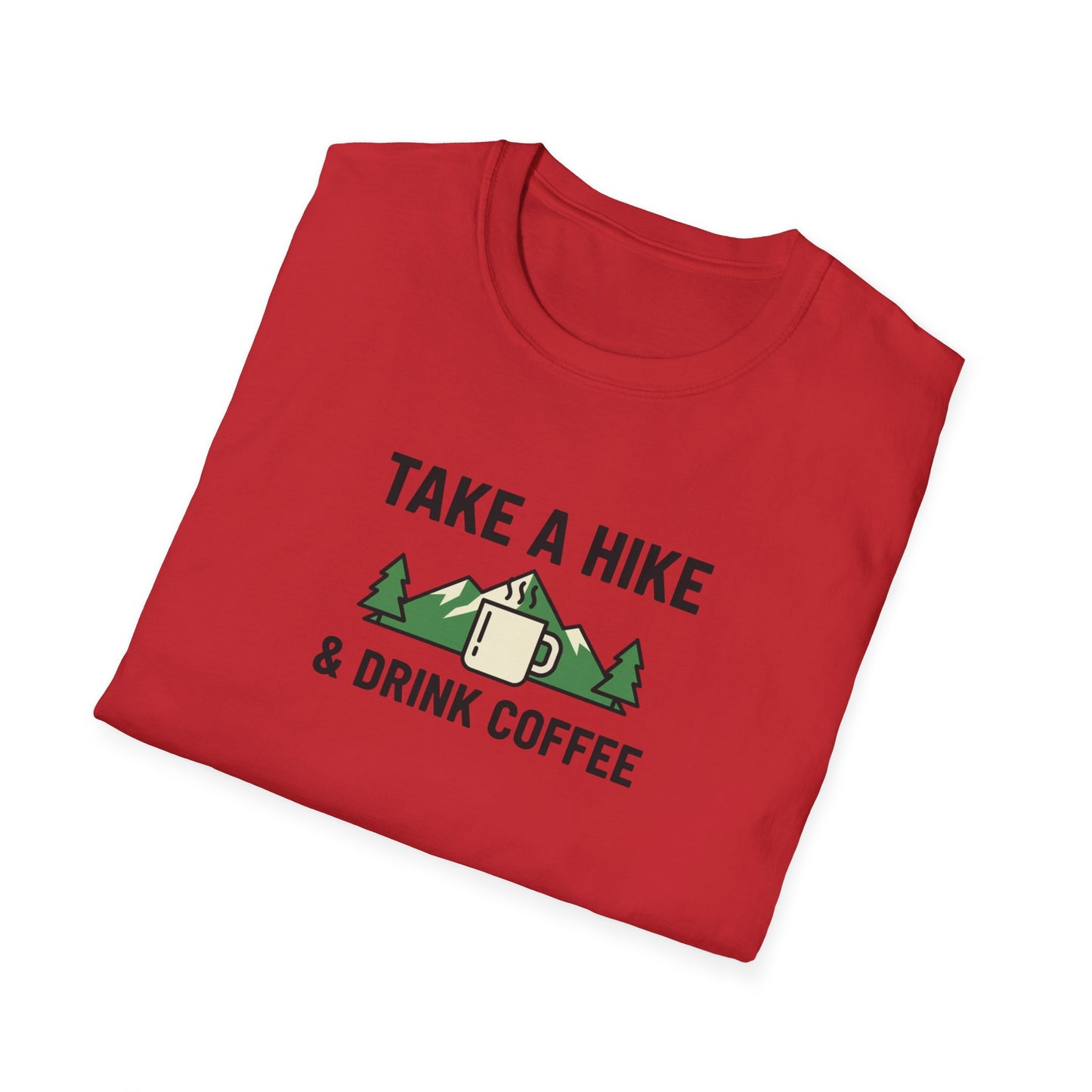 Take a Hike & Drink Coffee Unisex Tee