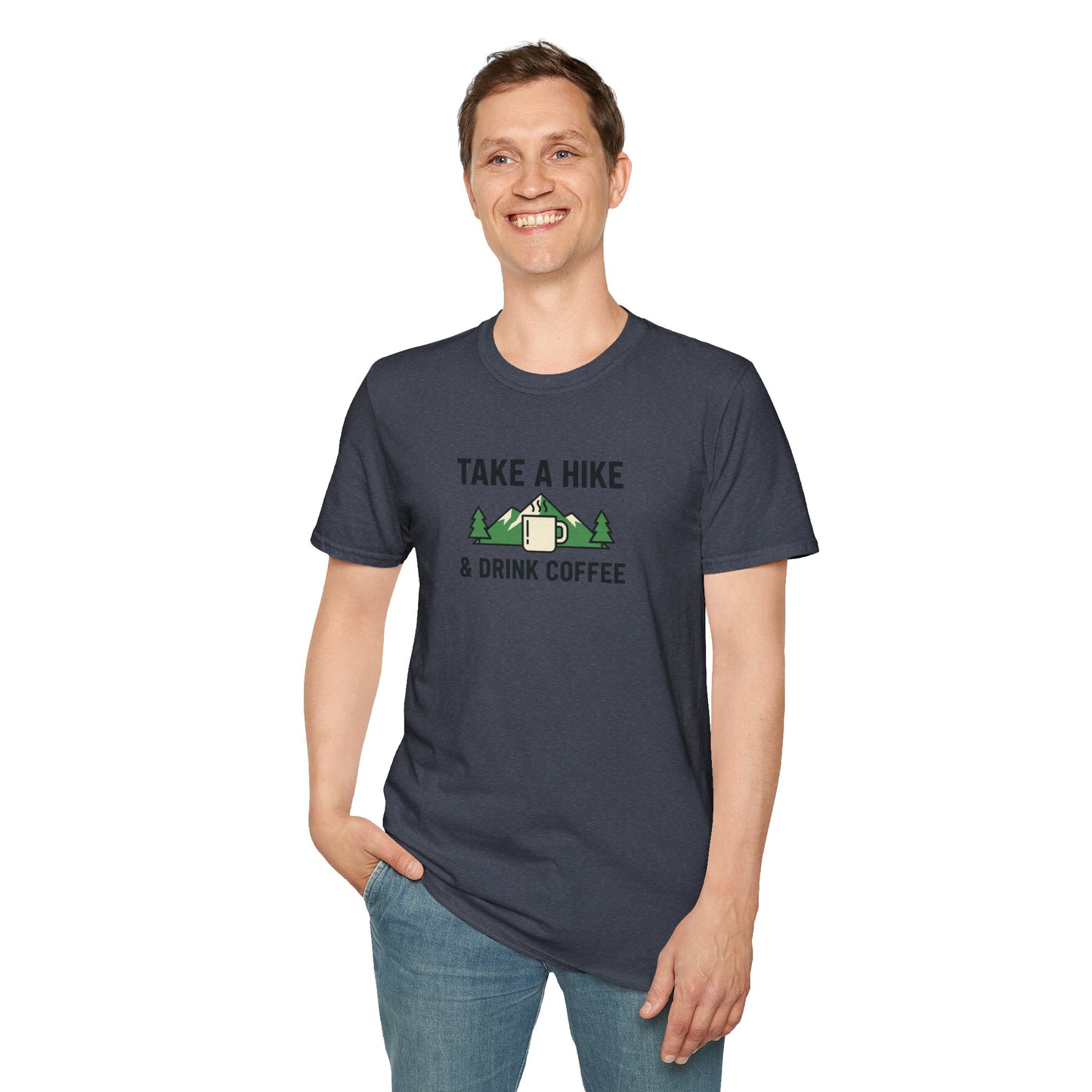 Take a Hike & Drink Coffee Unisex Tee
