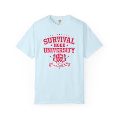 Survival Mode University Graphic Tee | Class of Finally Free
