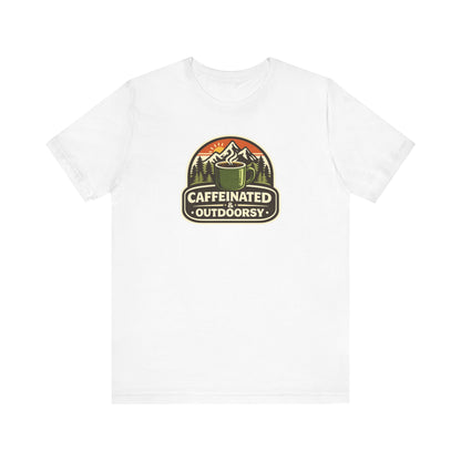 Caffeinated & Outdoorsy Unisex Tee