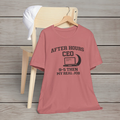 After Hours CEO Short Sleeve Tee