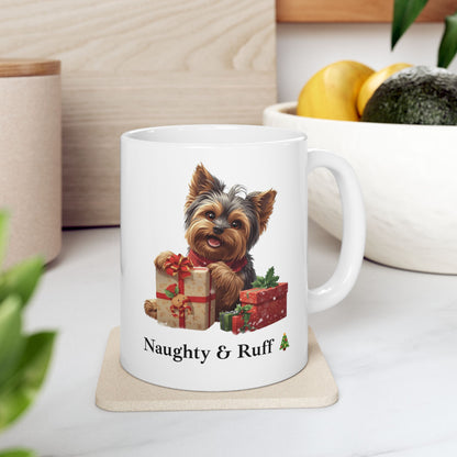 Mug - Cute Yorkie Christmas Mug for Pet Parents