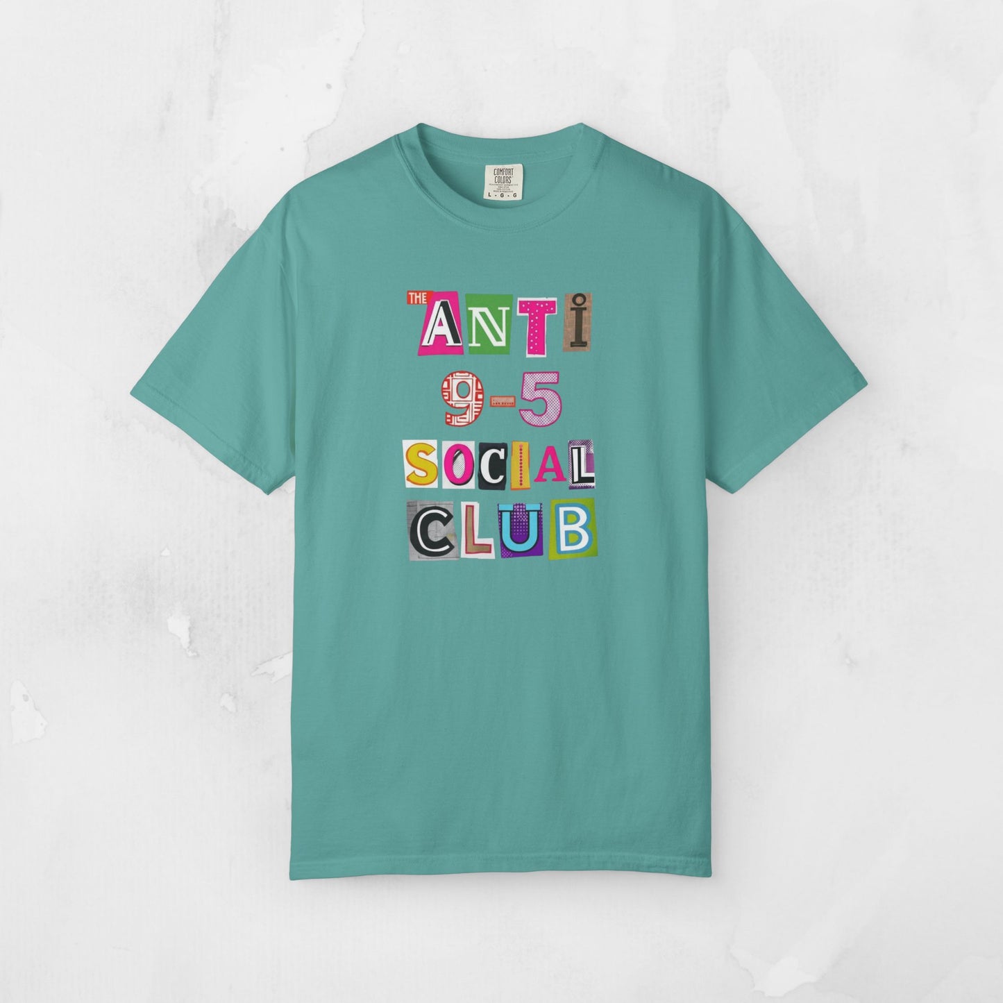 The Anti 9-5 Social Club Tee | Retro Graphic T-Shirt for Women