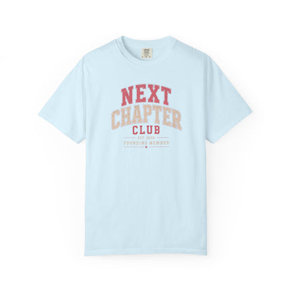 Next Chapter Club – Founding Member EST. 2026 | Vintage Collegiate Graphic Tee