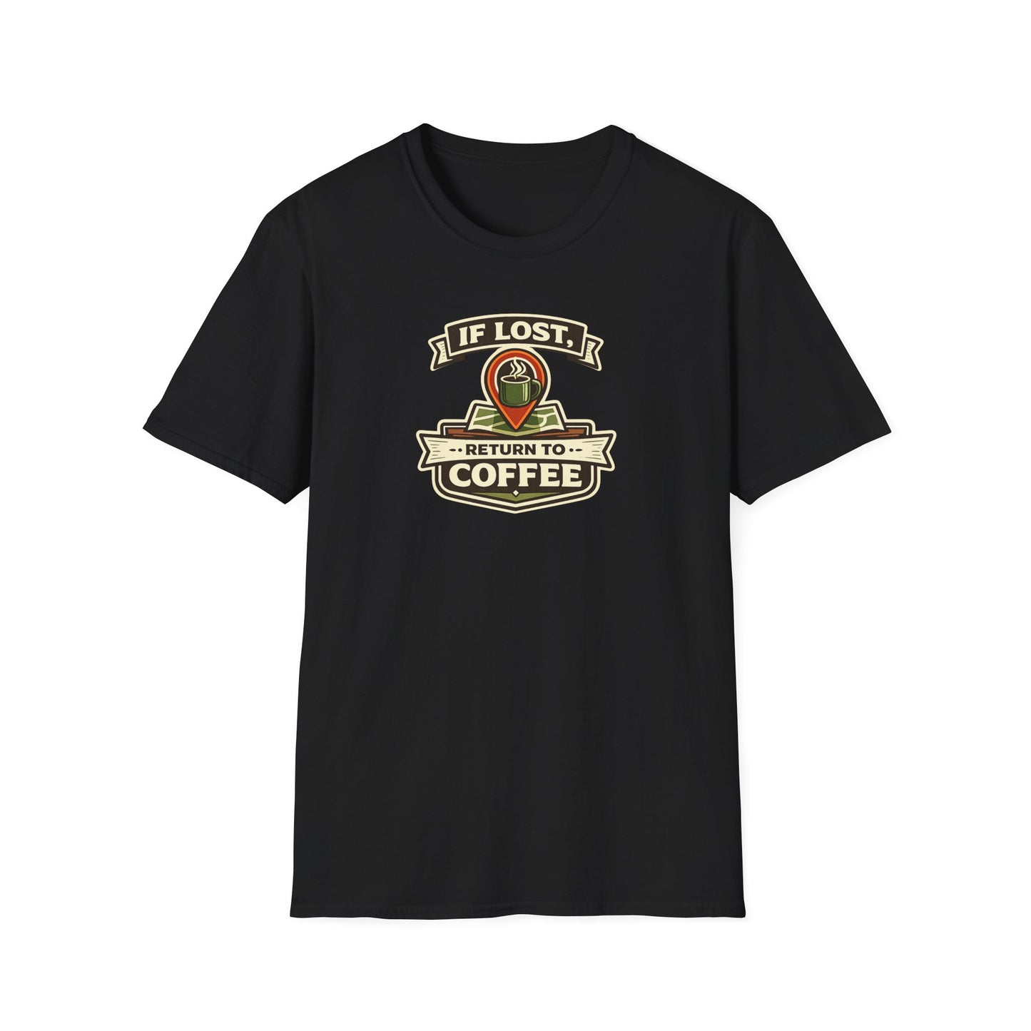 If Lost Return to Coffee Unisex Tee