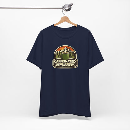 Caffeinated & Outdoorsy Unisex Tee
