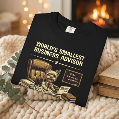 World's Smallest Business Advisor — Yorkie Tee