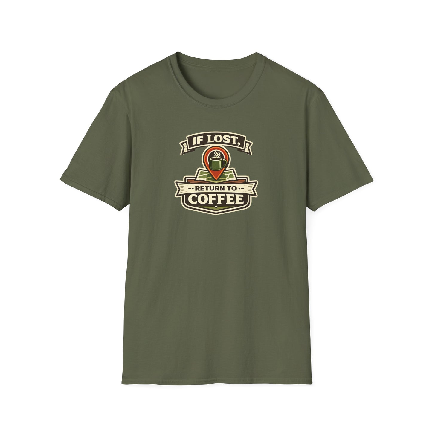 If Lost Return to Coffee Unisex Tee