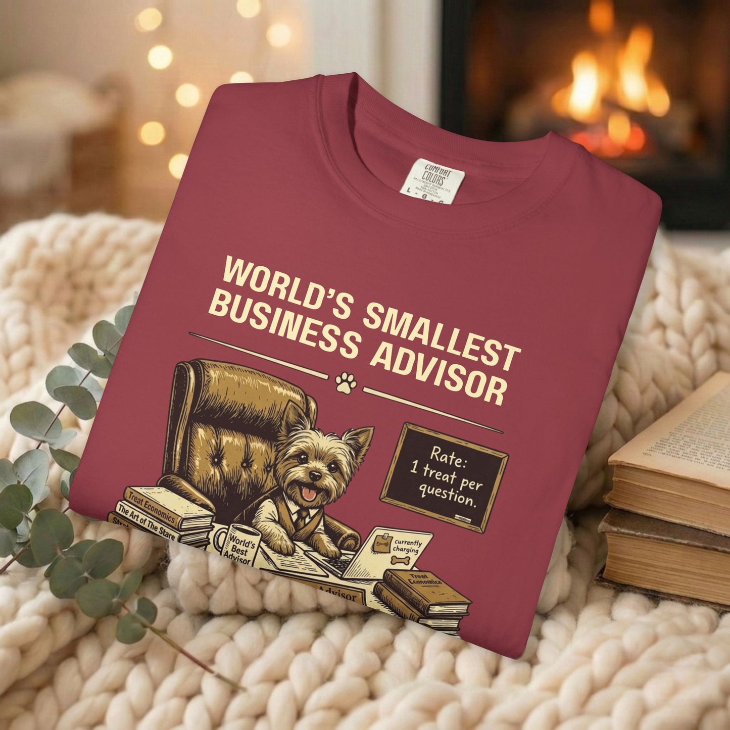 World's Smallest Business Advisor — Yorkie Tee