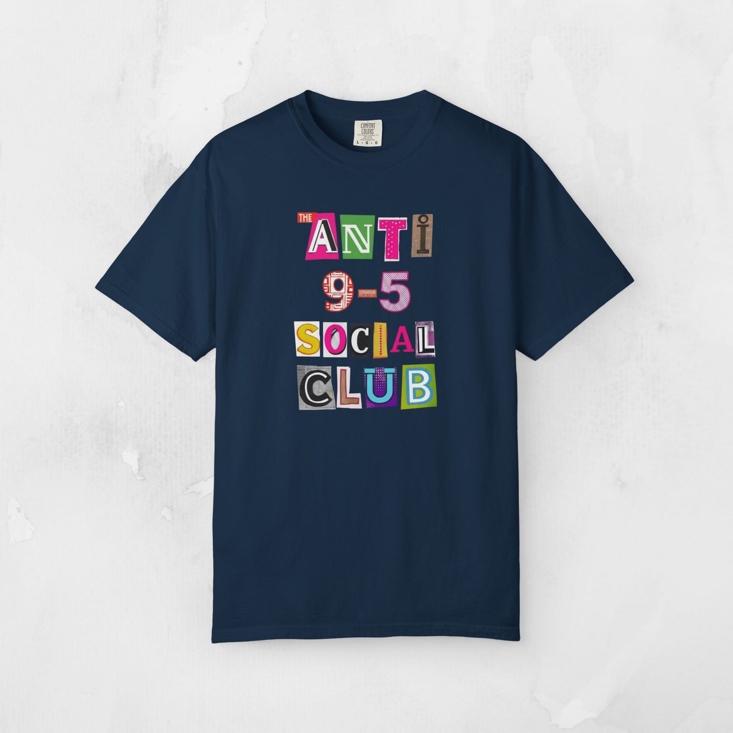 The Anti 9-5 Social Club Tee | Retro Graphic T-Shirt for Women