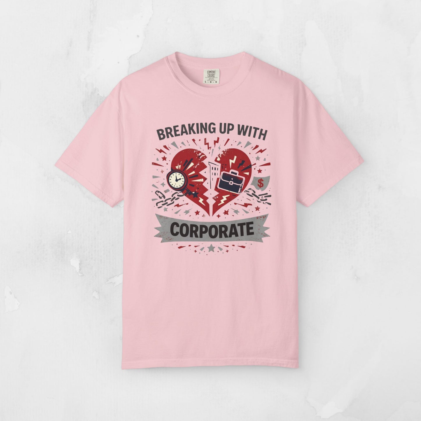 Breaking Up With Corporate — Graphic Tee